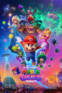 Poster for The Super Mario Galaxy Movie